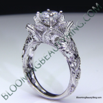 decorative wedding rings rose design wedding ring wedding decor ideas ideas