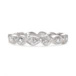 decorative wedding rings this decorative diamond wedding band features alternating