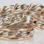 wedding rings symbolism christian cord of three wedding rings christian wedding bands made artist free
